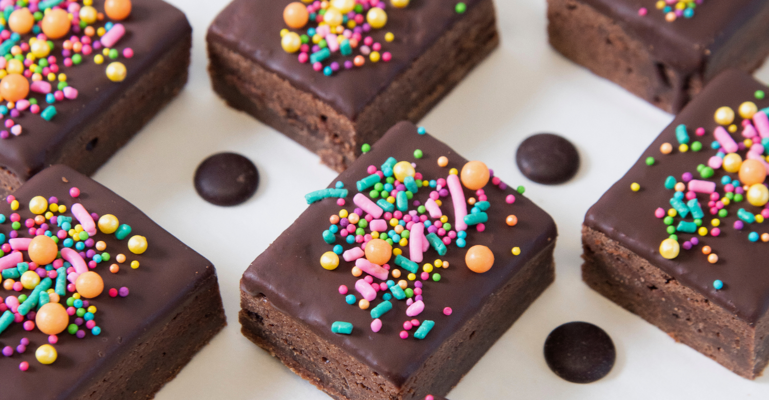 verjaardag brownies