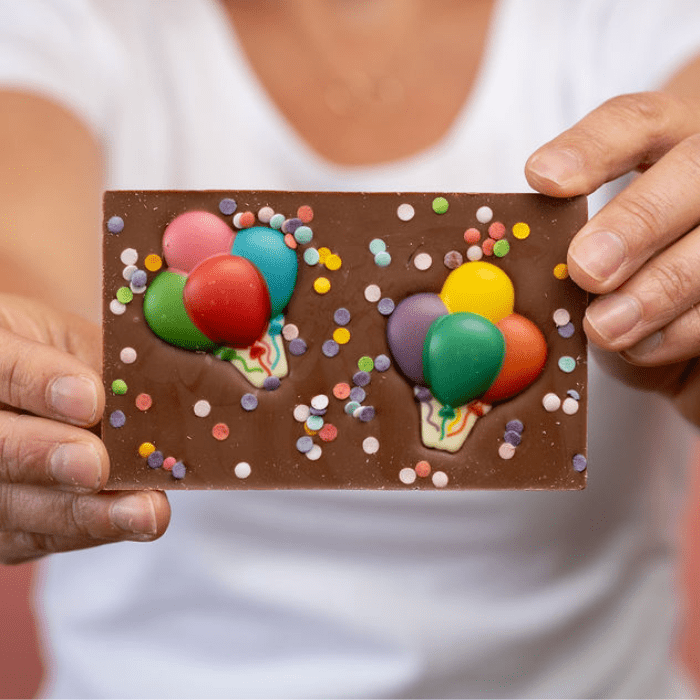 Gefeliciteerd chocolade cadeaubox