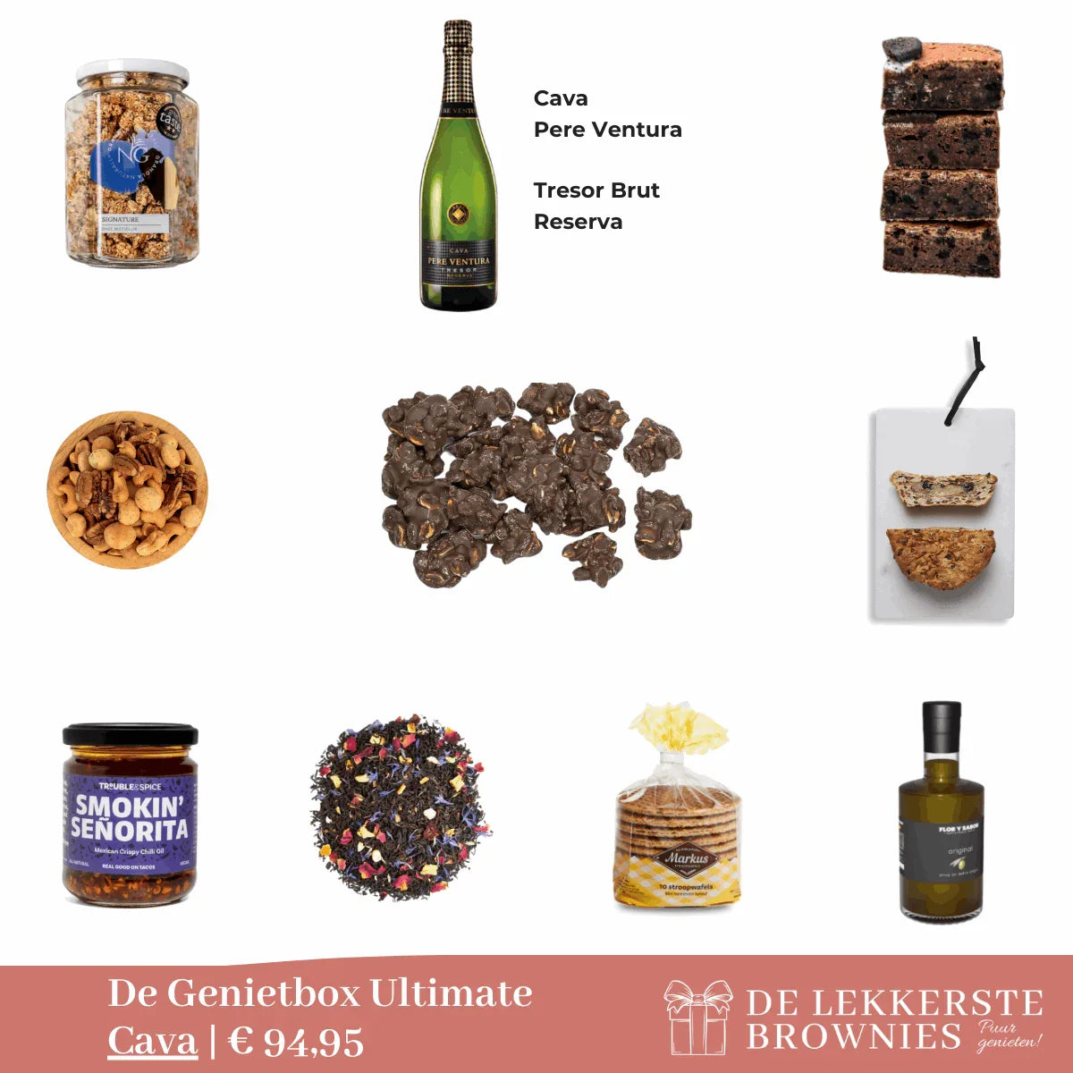 Luxe kerstpakket | Genietbox Ultimate CAVA