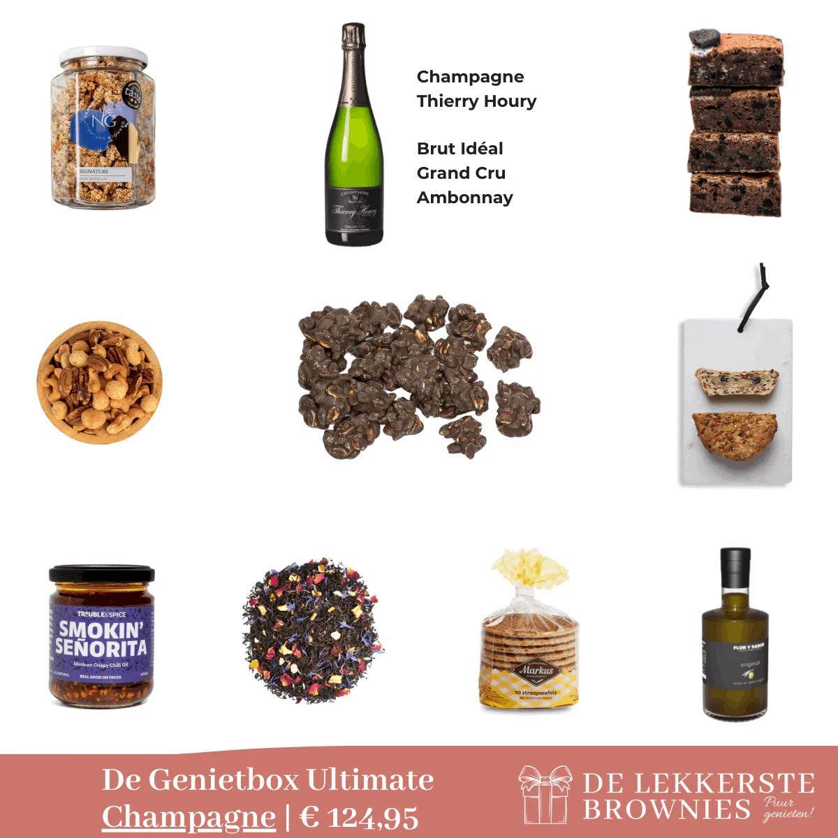 Luxe kerstpakket | Genietbox Ultimate Champagne