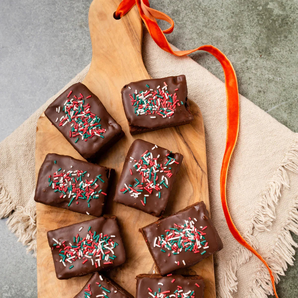 Choco kerst brownies