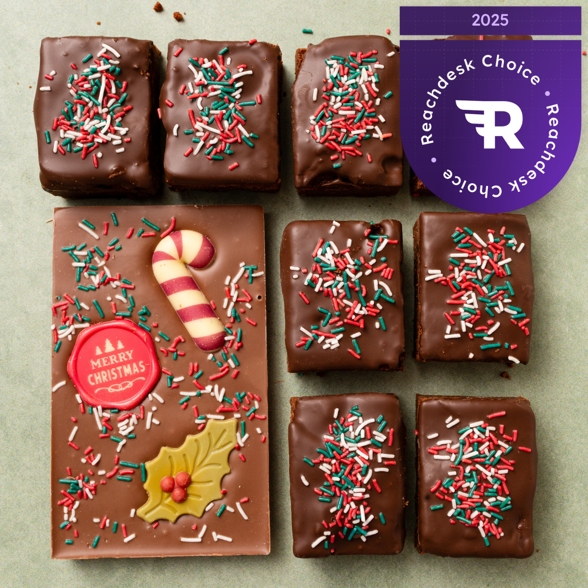 Christmas Brownie & Bar Box