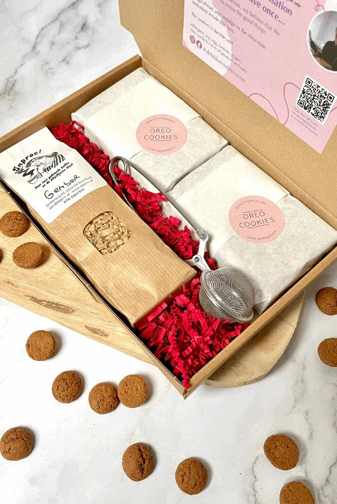 Sinterklaas brownies geschenk