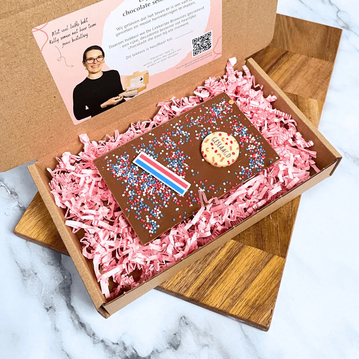 brievenbus cadeautje geslaagd