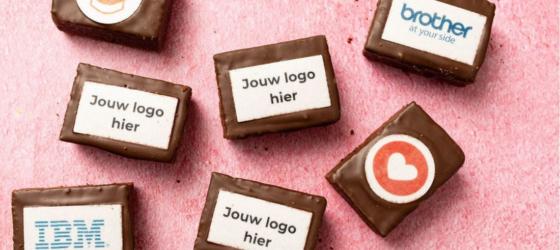 Logo brownies: Een origineel en smakelijk alternatief voor jouw logo traktaties