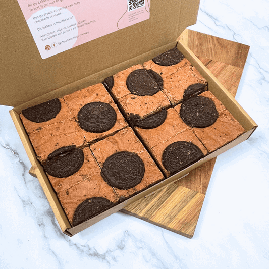 Brownies per post 16 stuks | 1 smaak | De Lekkerste Brownies