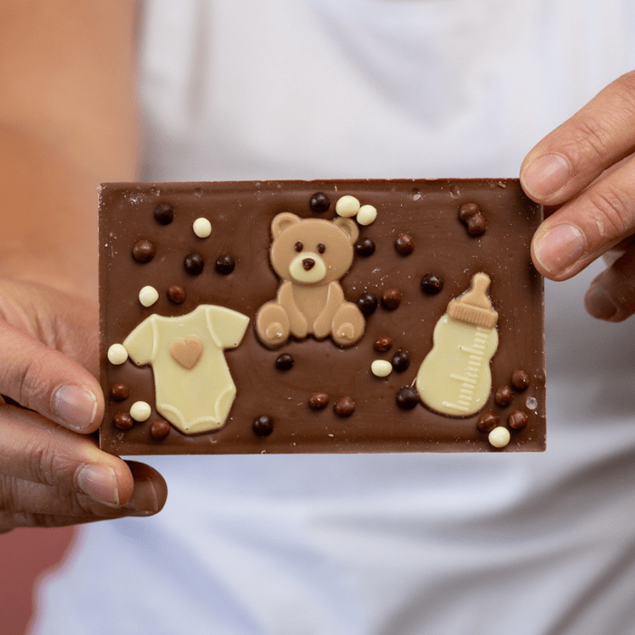 Kraamcadeau | Geboorte chocoladereep