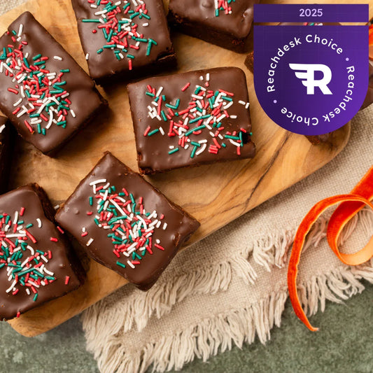 Christmas brownies | 16 pieces
