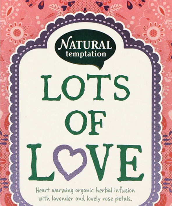 2 zakjes thee | Lots of love